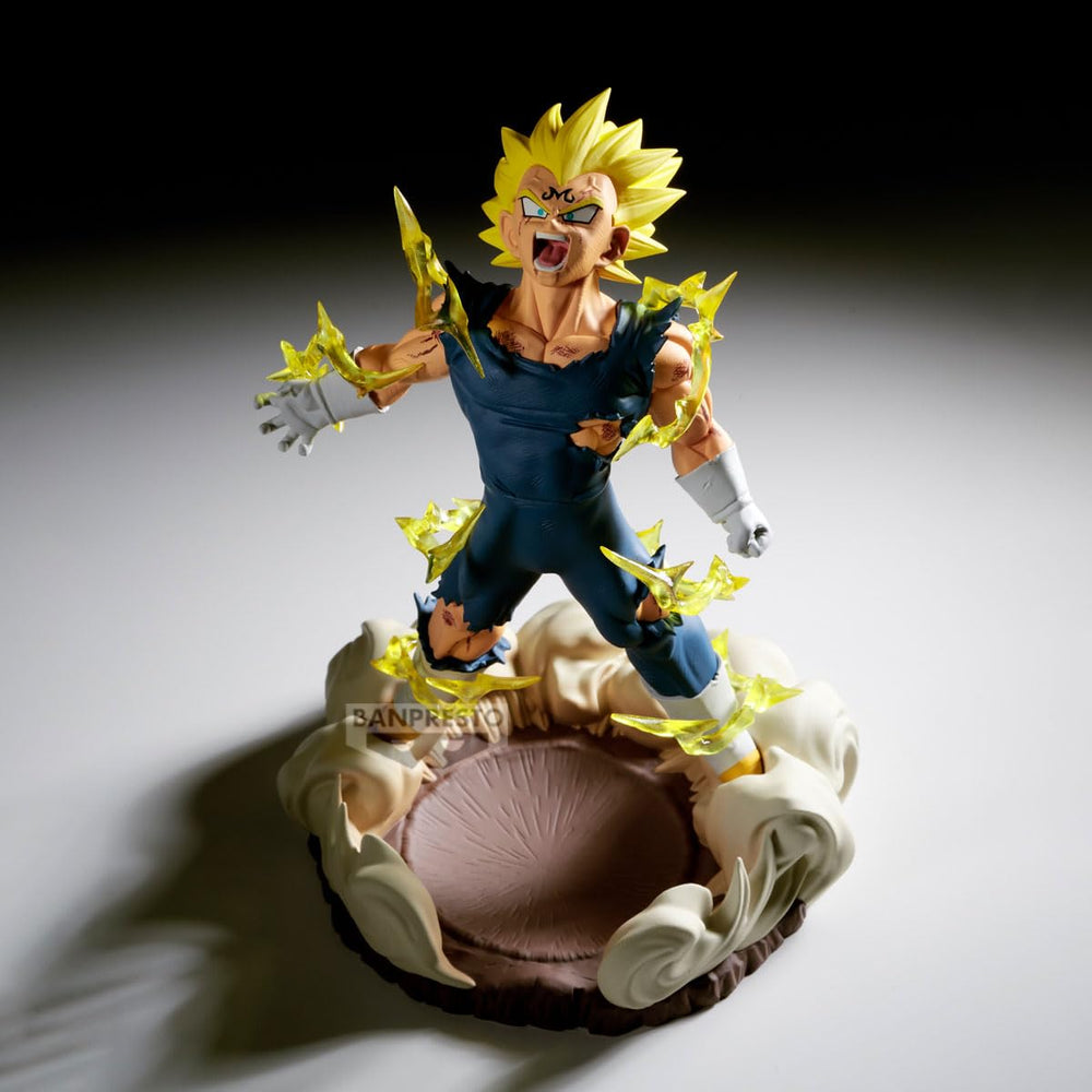 Banpresto Majin Vegeta History Box figure close-up portrait and pose.