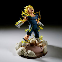Banpresto Majin Vegeta History Box on a shelf, ready for showcase.