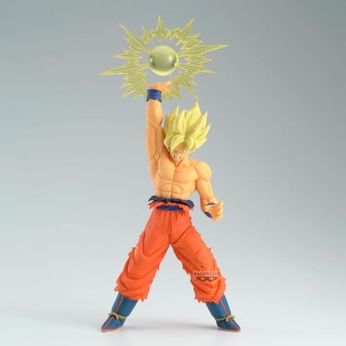 6.7-inch Banpresto Son Goku IV GxMateria figure adds energy to any shelf display