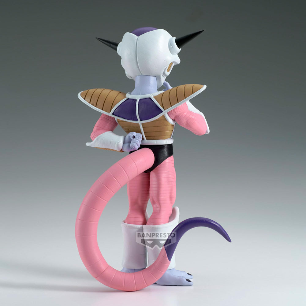 Banpresto Frieza II figure packaging shows licensed product label and protection