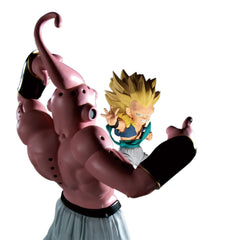 Banpresto Match Makers Gotenks SS3 front-view figurine enhances collection display.