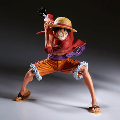 Banpresto Maximatic Monkey D. Luffy Special A packaging view, confirms licensed product.
