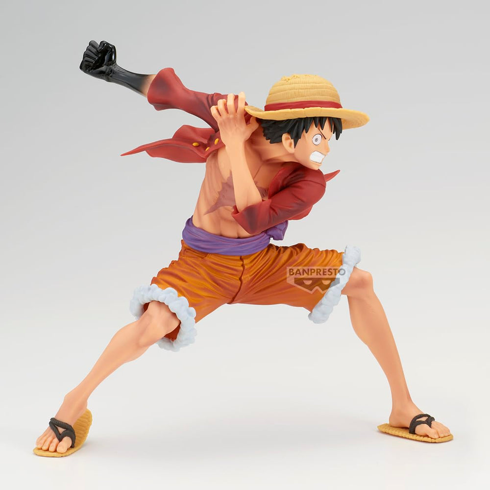 Banpresto Maximatic Monkey D. Luffy Special A side view, display-ready from all angles.
