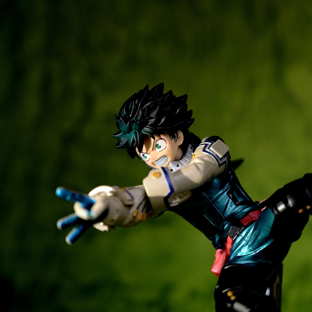 Izuku Midoriya statue, 6-inch tall ideal desk or shelf centerpiece.
