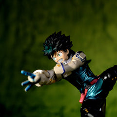 Izuku Midoriya statue, 6-inch tall ideal desk or shelf centerpiece.