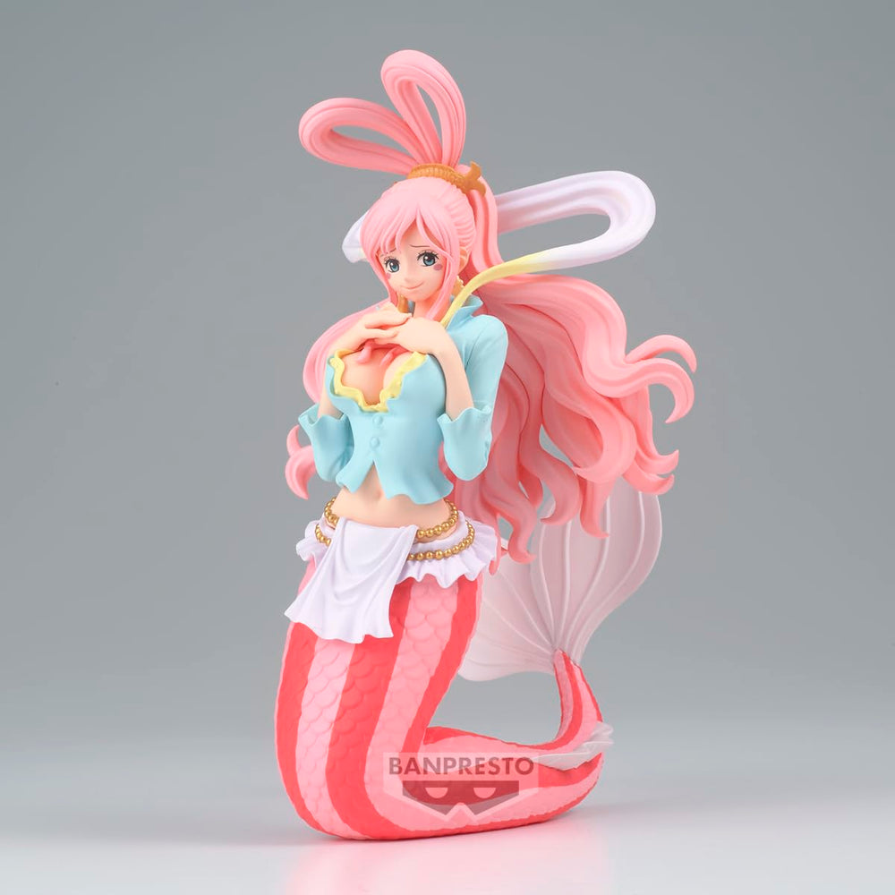 Banpresto Shirahoshi glitter detail closeup shows premium finish for display.