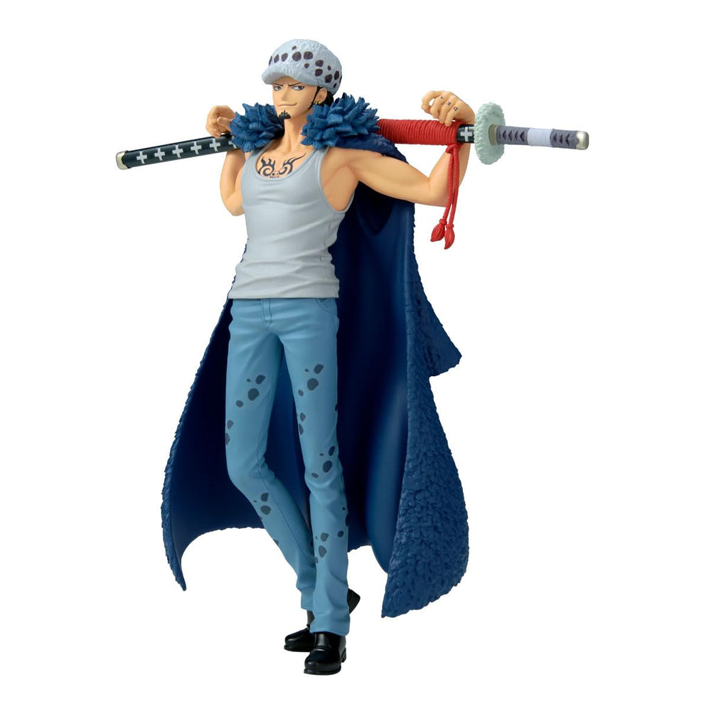 Banpresto Trafalgar Law DXF Grandline Series figure, 7.9 inches, detailed pose for display
