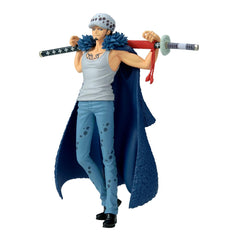 Banpresto Trafalgar Law DXF Grandline Series figure, 7.9 inches, detailed pose for display