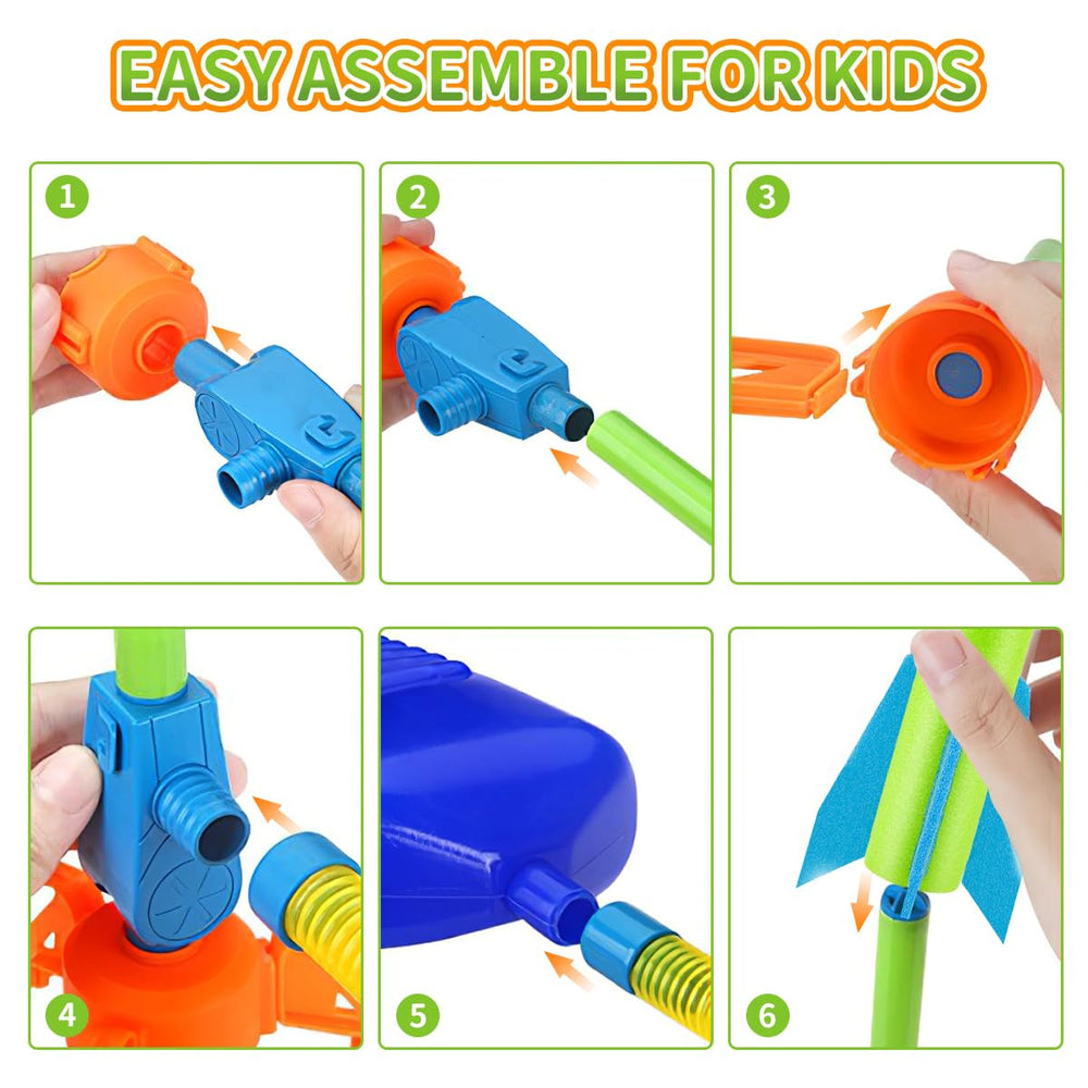 Rockets soar up to 120 feet for thrilling outdoor fun with Banvih