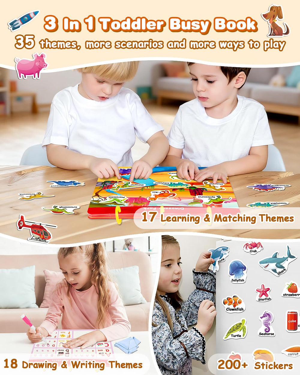 Baobrava thick cardboard edges ensure safe, long-lasting use.