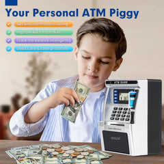 BAODLON electronic savings safe box emphasizes secure, hands-on money management learning.