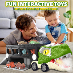 BAODLON mini dinosaur cars set to mix with the carrier fleet.