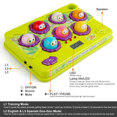 BAODLON Pound-a-Mole includes two soft hammers for safe pounding