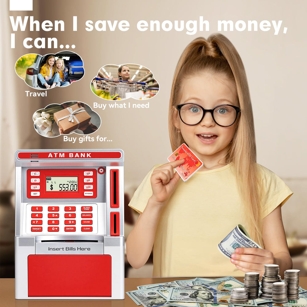 BAODLON electronic savings box is a thoughtful gift for kids.
