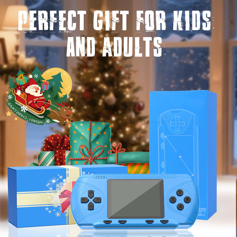 Baopilong retro handheld console gift-ready packaging, perfect for birthdays and holidays.