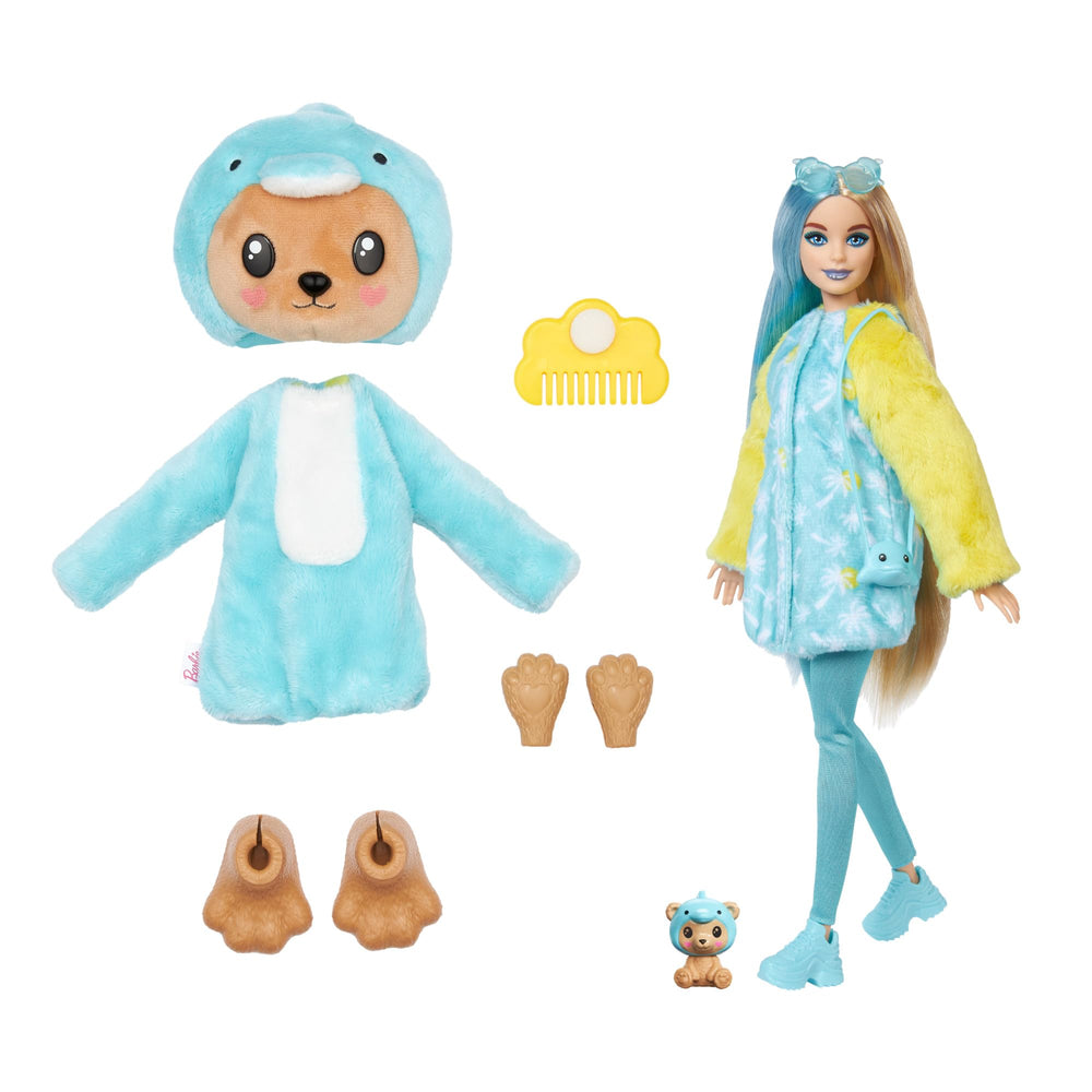 Barbie Cutie Reveal color-change face with cold water effect