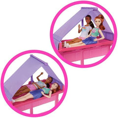 Barbie Dream Camper fishing pond sparks shoreline adventures and storytelling