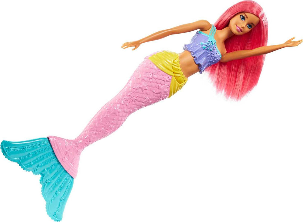 Barbie Dreamtopia Mermaid Doll mid-pose invites kids to craft underwater stories