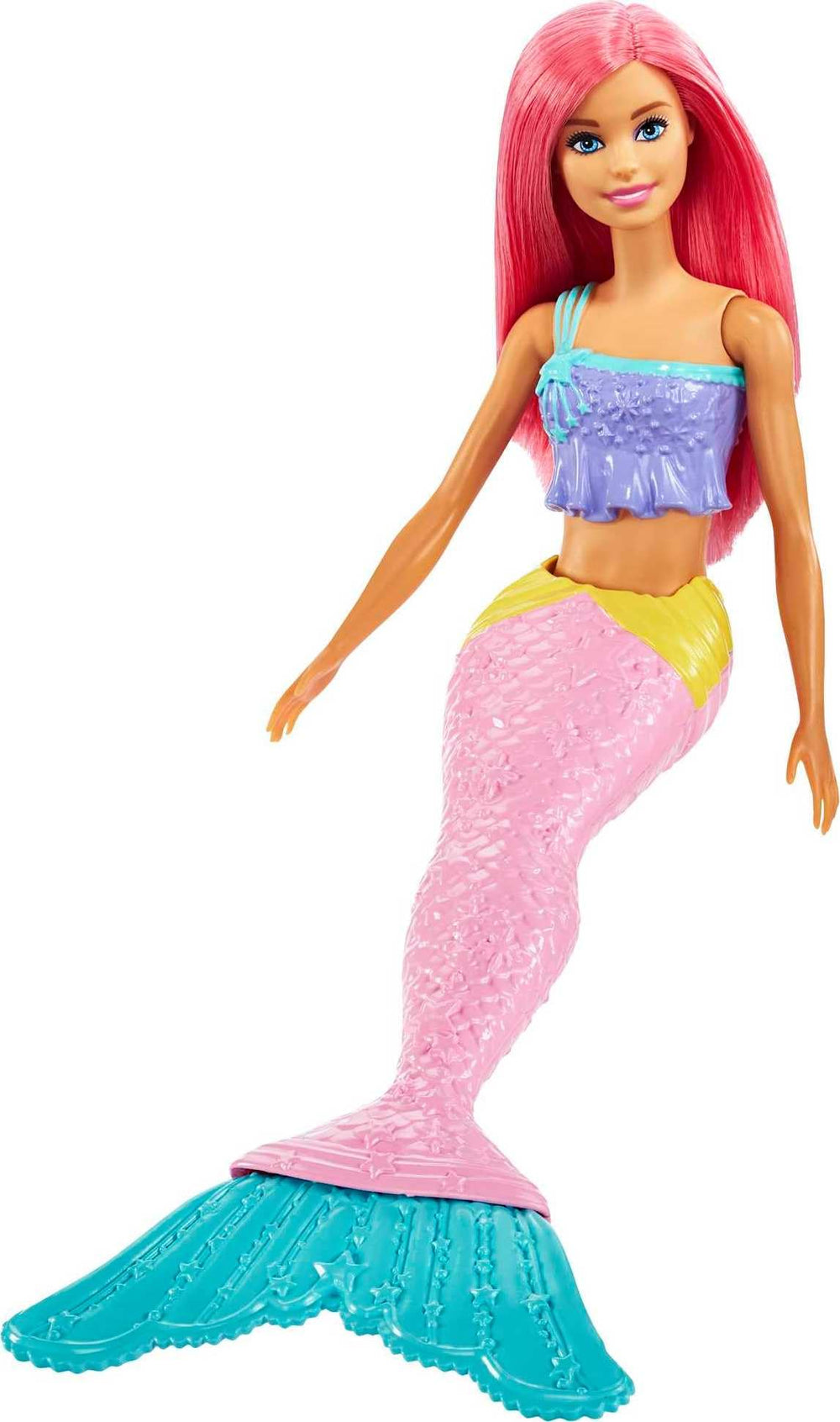 Barbie Dreamtopia Mermaid tail detail highlights color and fantasy use