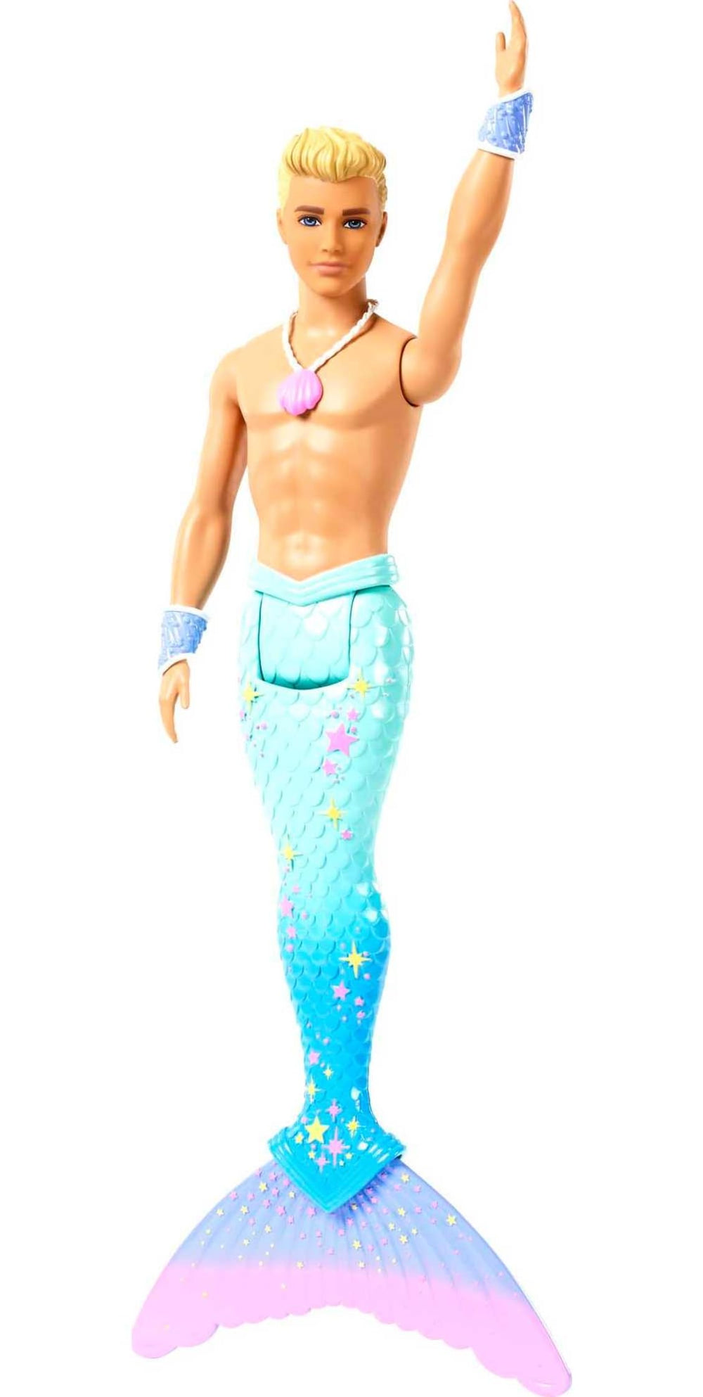 Barbie Dreamtopia merman doll ombre blue tail inspires vibrant sea adventures