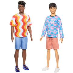 Barbie Fashionistas Ken Doll 219 showcases diverse styling options reflecting real-world fashion curiosity