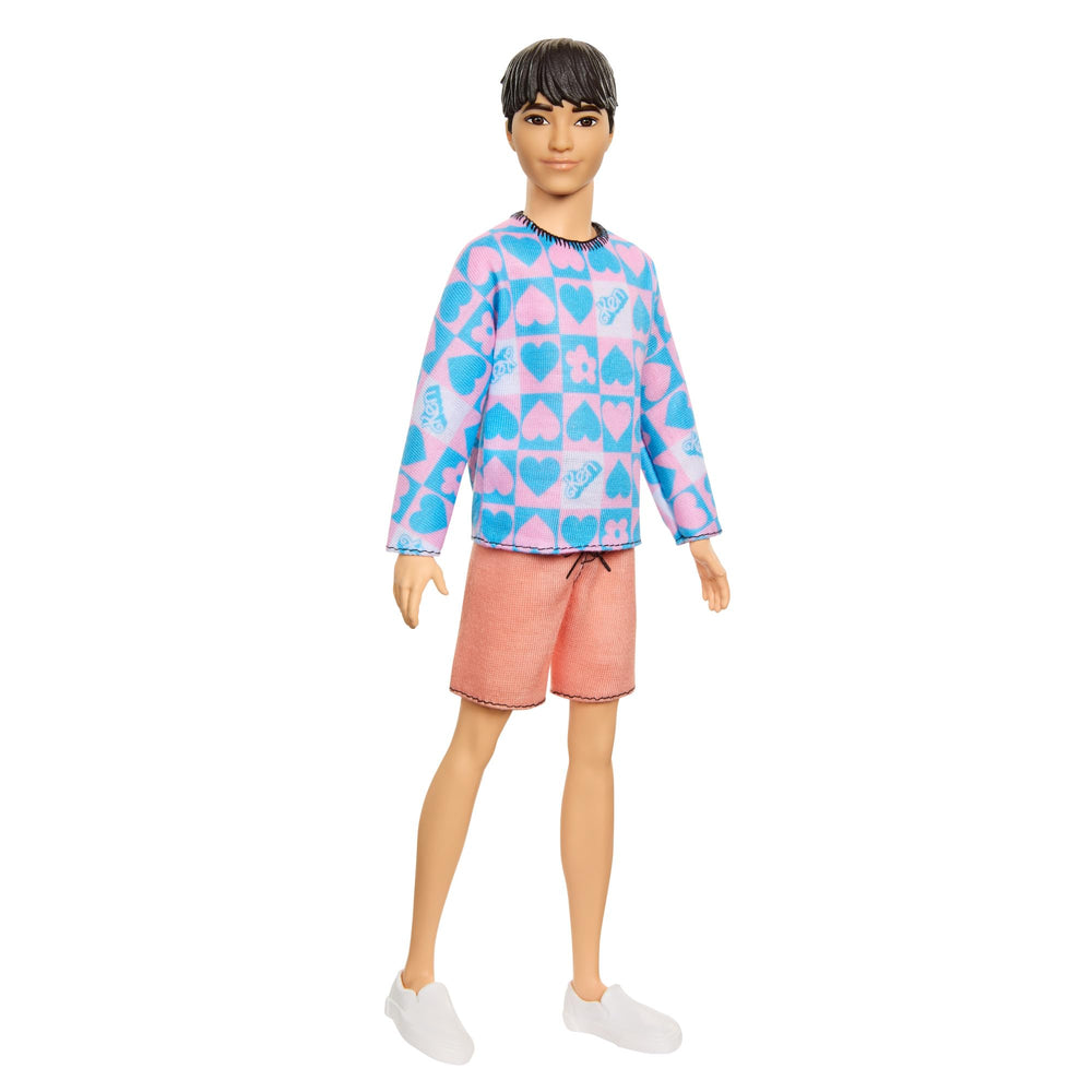 Barbie Ken Doll 219 white boat shoes complete the fun look