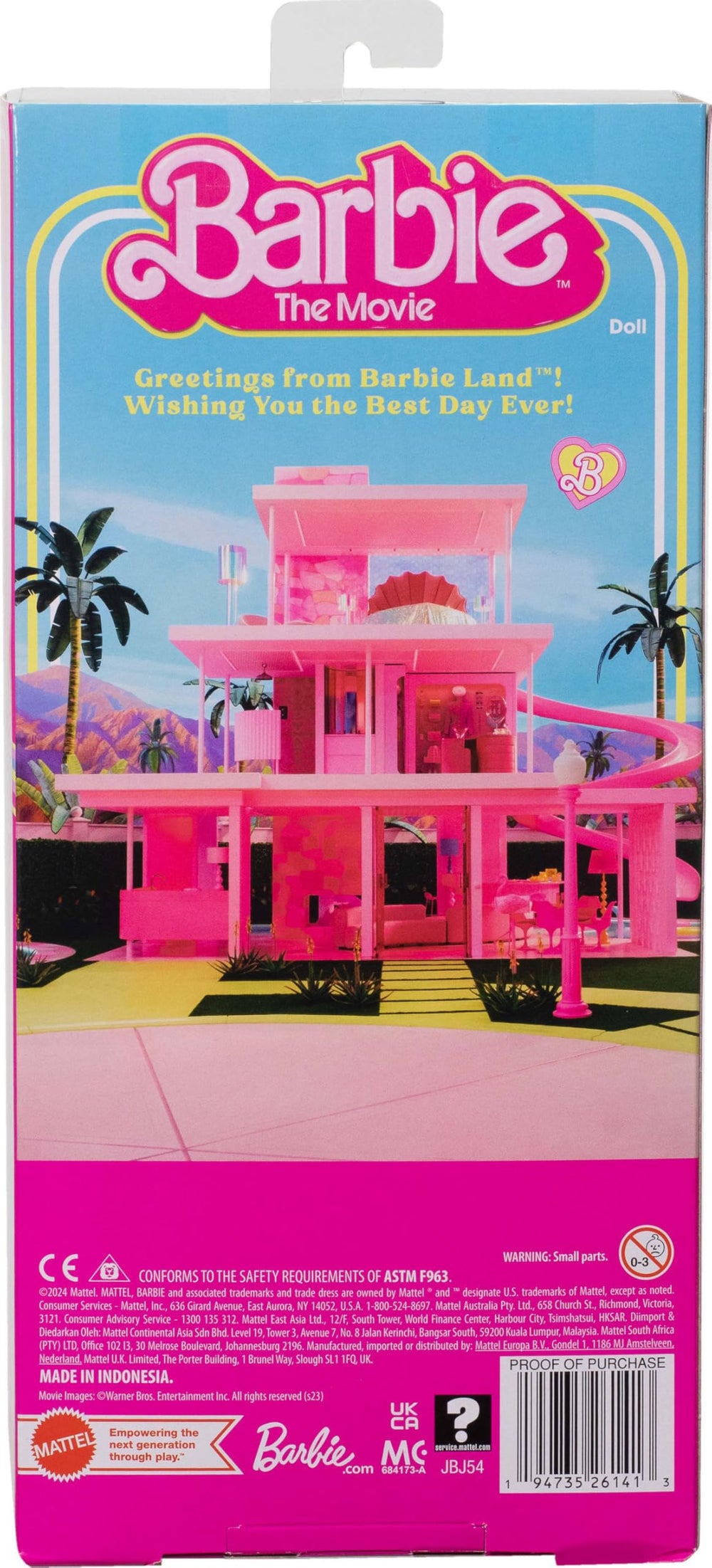 Barbie Ken doll from Barbie The Movie collection for gifting and display.