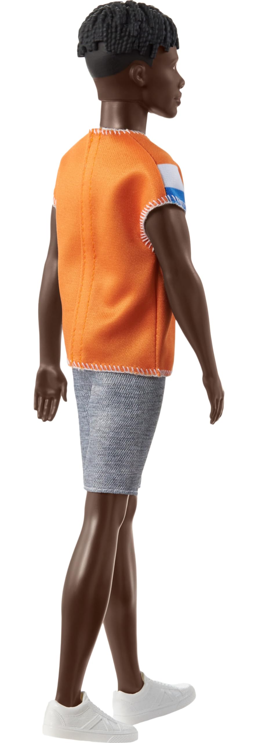 Barbie Ken Fashionistas packaging highlights gifting and collection potential.