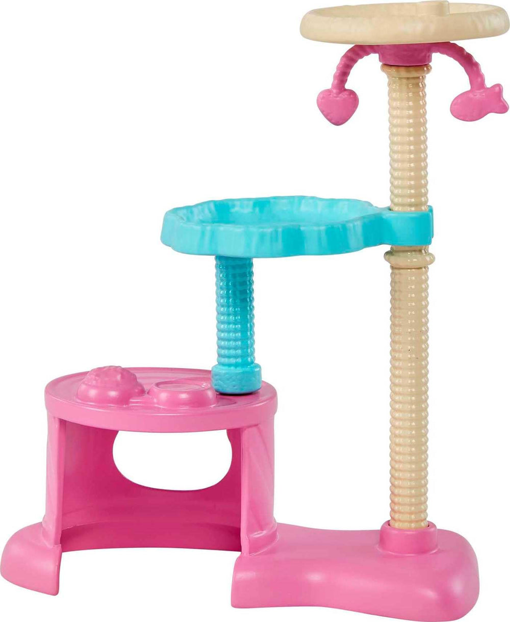 Barbie Kitty Condo storytelling accessories spark nurturing play with pets.