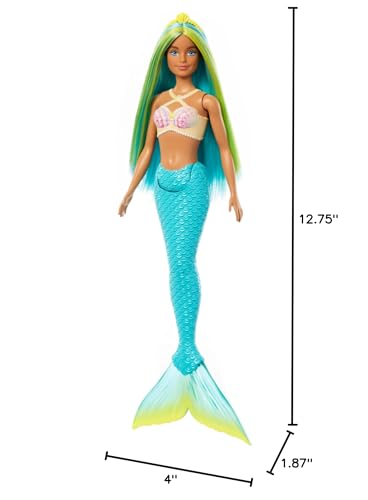 Barbie mermaid doll collection encourages friendship scenes and shared play.