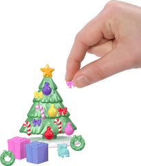 Barbie Mini Land Advent Calendar sleigh for holiday scenes