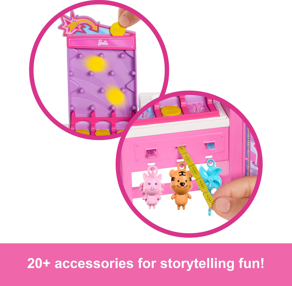 Barbie Mysteries prizes like pig, tiger, pinwheel spark imaginative rewards