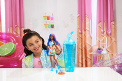 Barbie Pop Reveal packaging image shows a drink-cup design for sensory unboxing.