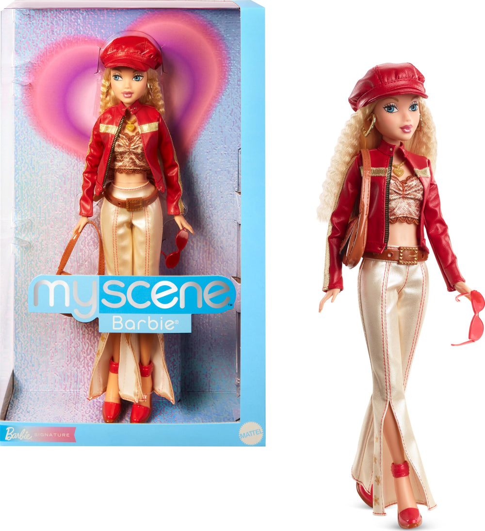 Barbie Signature My Scene doll with classic face sculpt for display and collection
