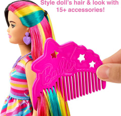 Barbie color-change clips kit with four colors for dynamic heat-triggered styles.