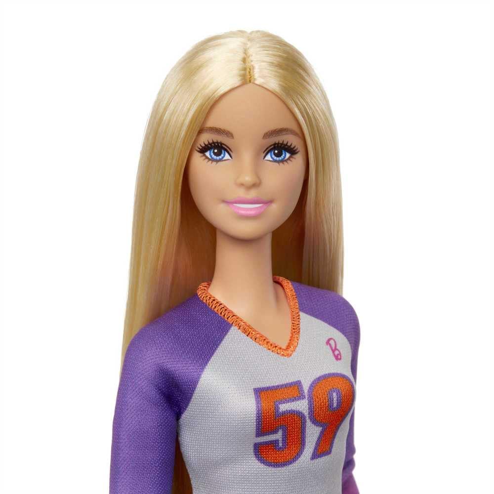 Barbie volleyball shorts for comfortable movement during drills and games.