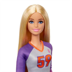 Barbie volleyball shorts for comfortable movement during drills and games.