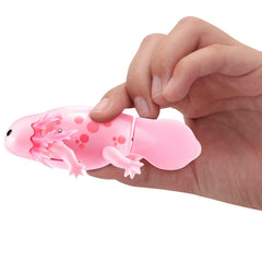 BargainsMania Pets Alive Pink axolotl packaging with collector's guide for enthusiasts