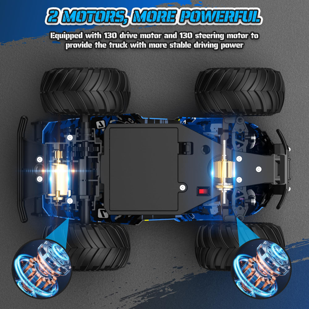 Barlisam remote-control car battery pack offers extended play with two batteries.
