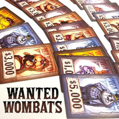 Barrel Aged Games Wanted Wombats portable box ready for travel
