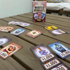Barrel Aged Games Wanted Wombats rule book open for fast setup
