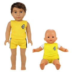 BARWA 14-16 inch doll clothing set combines style and durability for kids