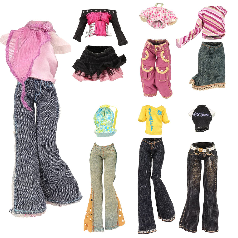BARWA packaging showcases six clothing sets and six shoes for gift-ready fun