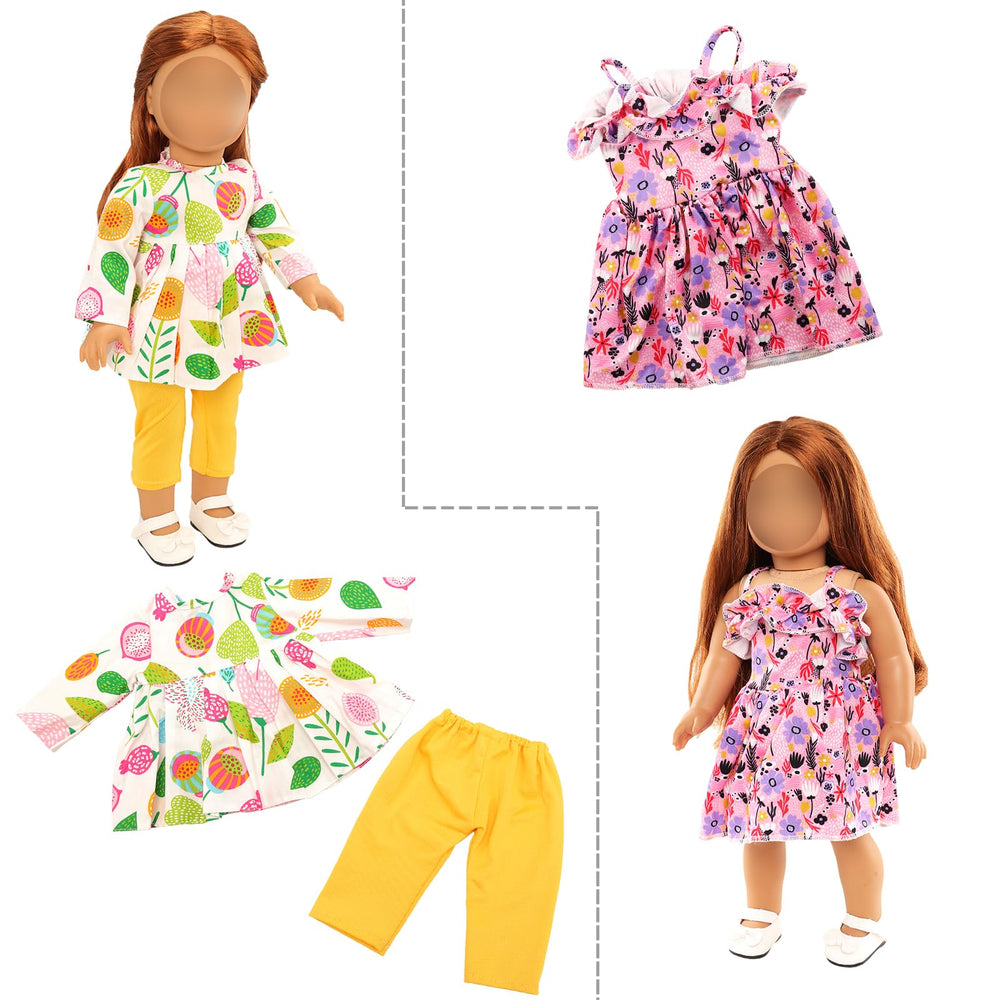BARWA dress-skirt-belt combo — cohesive outfits in one pack.