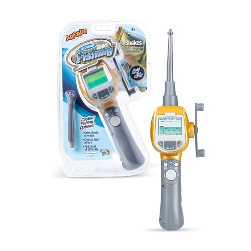 Basic Fun Bridge Direct Electronic Sport Fishing Game deep-sea scene with varied difficulty options.