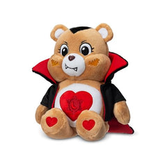 Basic Fun Care Bears Cheer Bride of Frankenstein plush, front view, friendly spooky charm