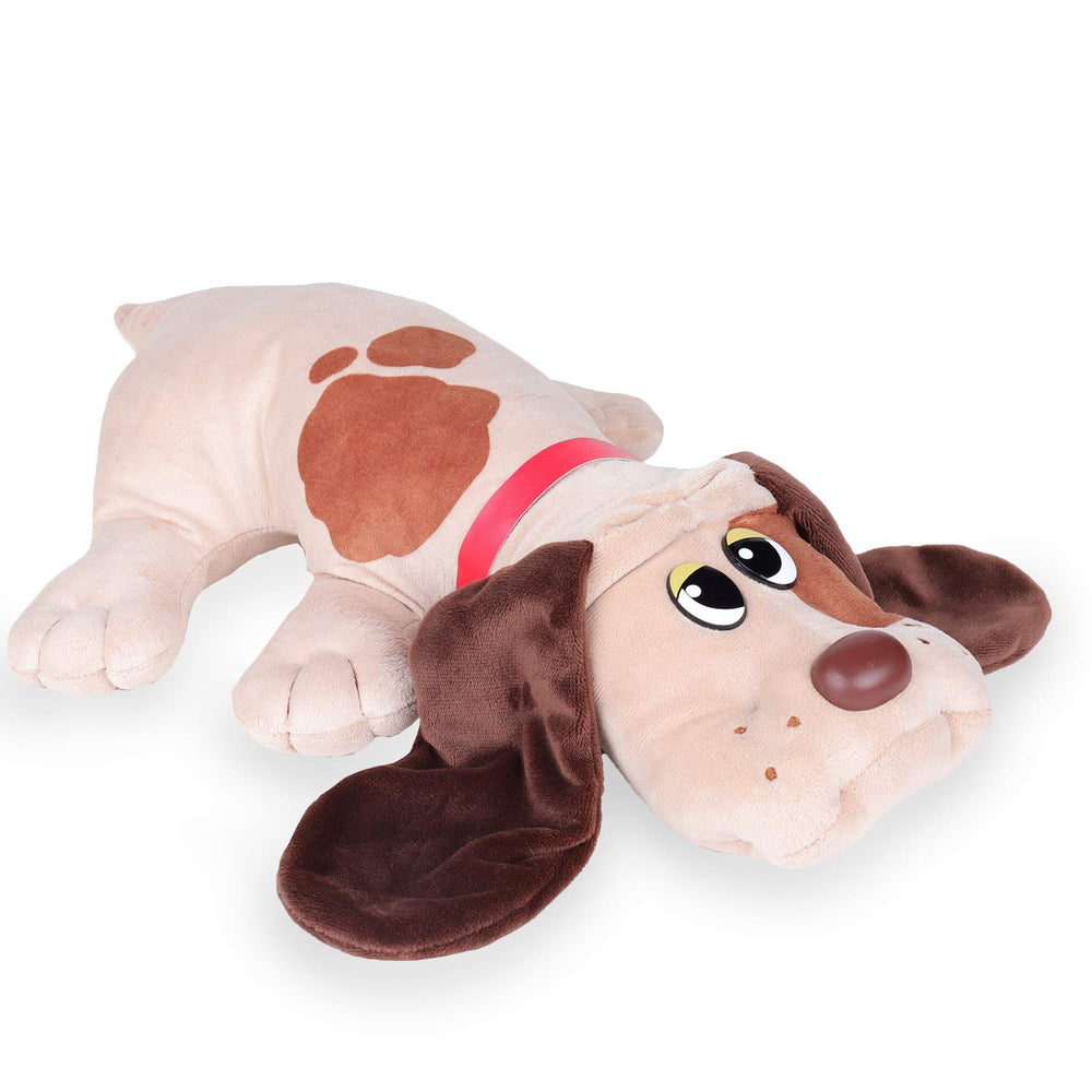 Basic Fun Pound Puppies plush is super soft for comforting hugs and cuddly moments