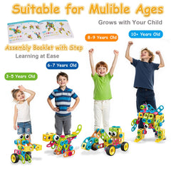 Basytodio 28-models elephants and robots design fuels imagination and hands-on STEM exploration