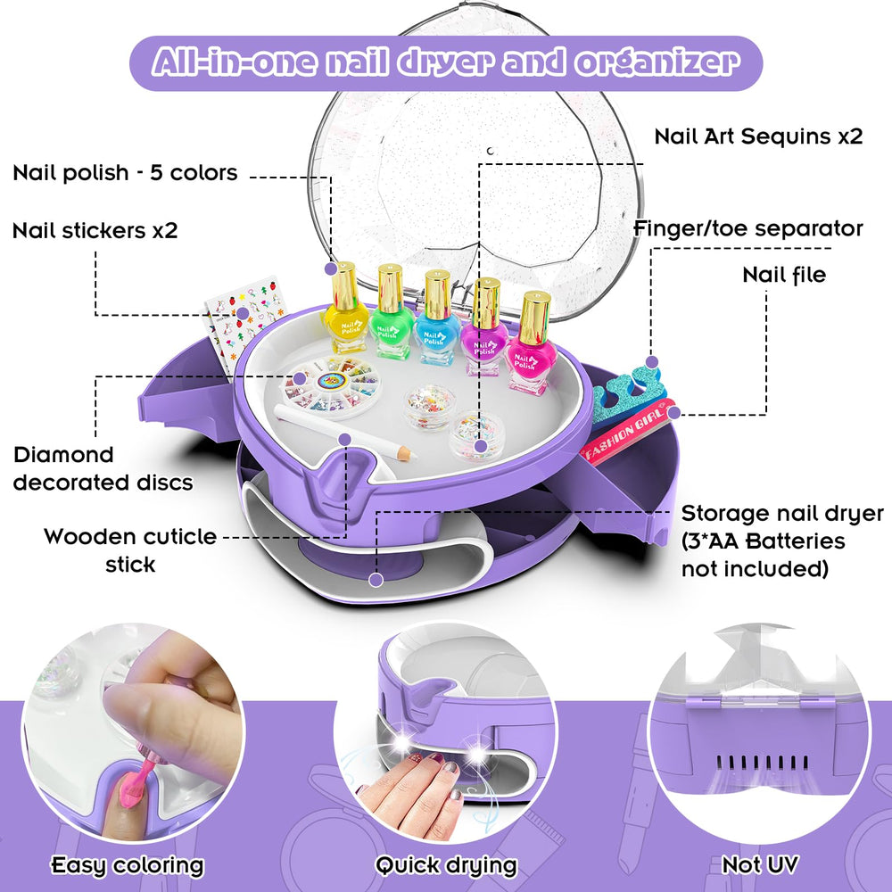 BATTOP 2-pack sticker packs for creative nail art