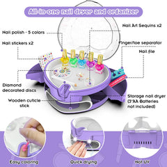 BATTOP 2-pack sticker packs for creative nail art